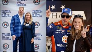 "Honored to have the chance": Brad Keselowski and wife Paige celebrate a milestone event for military support