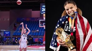 Aaliyah Crump, Jerzy Robinson and Jenica Lewis react as Iowa Hawkeyes target Addison Bjorn shares her favorite moments from junior season