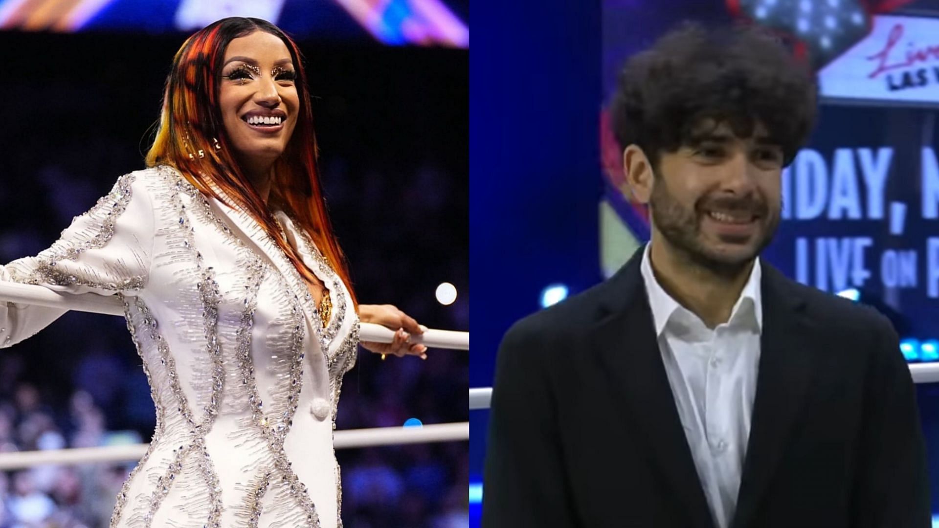 Mercedes Mone (left) and Tony Khan (right) (Image credits: Mercedes Mone&rsquo;s Instagram and AEW&rsquo;s YouTube)