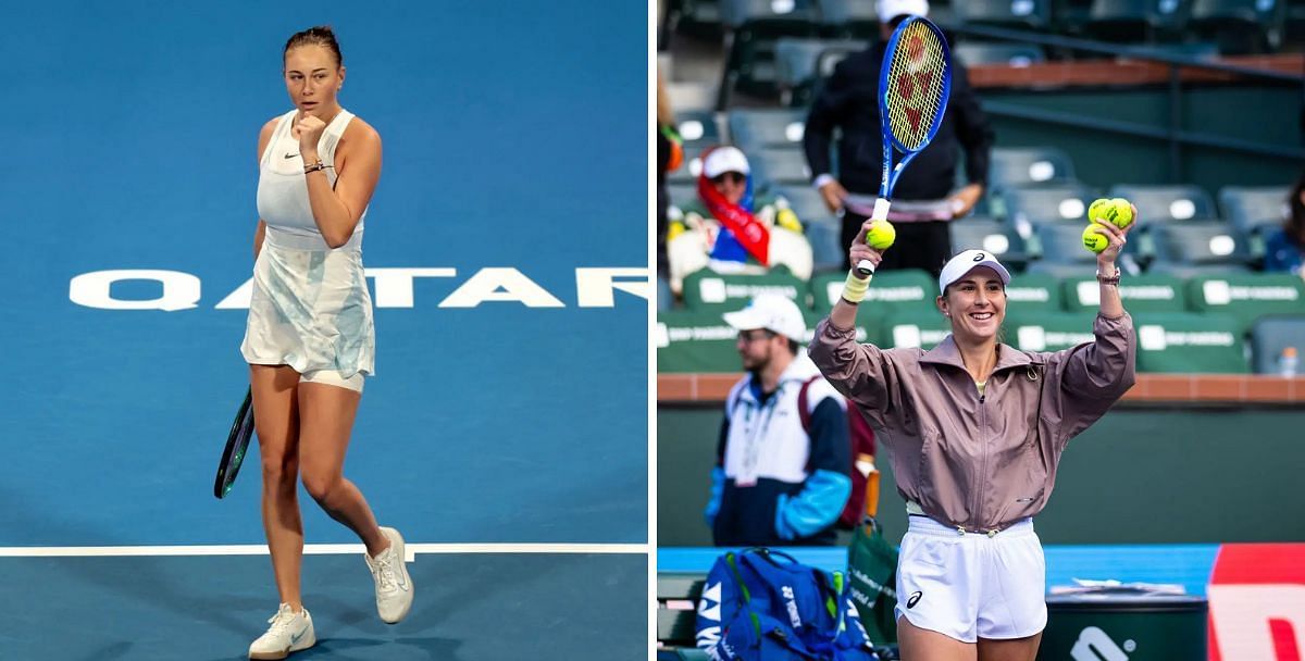 Amanda Anisimova (L) vs Belinda Bencic (R) preview, (Source: Getty Images)