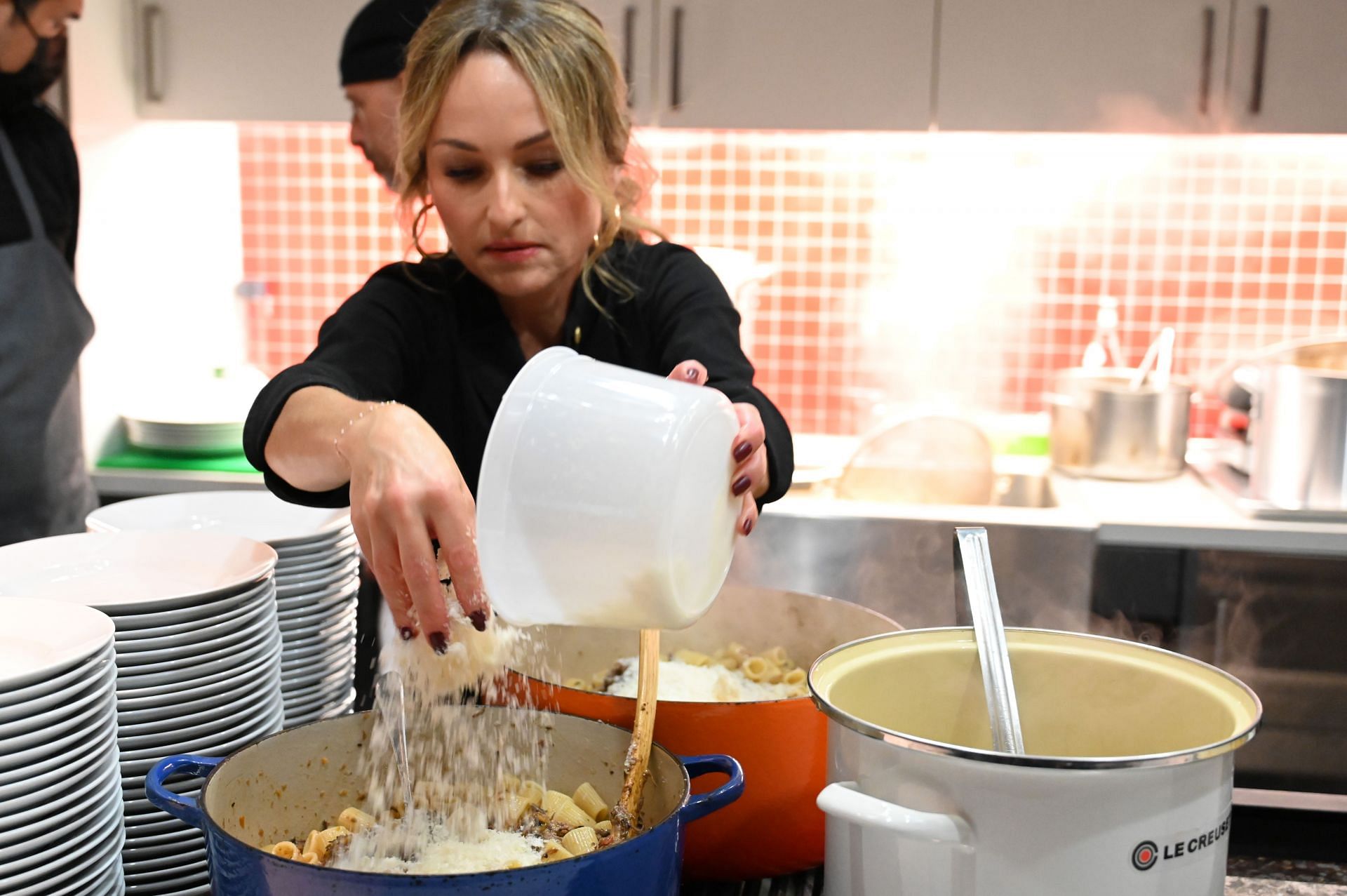 Food Network &amp; Cooking Channel New York City Wine &amp; Food Festival presented by Capital One &ndash; Dinner with Giada De Laurentiis and Enrique Olvera part of the Air France Dinner Series - Source: Getty