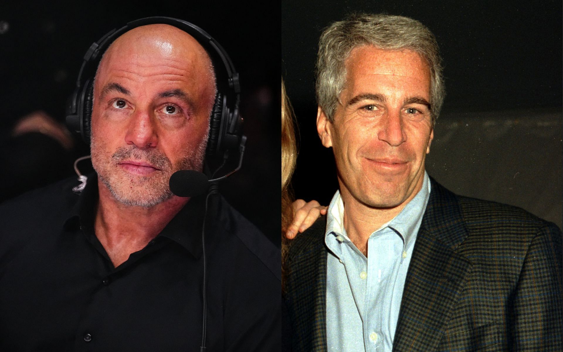 Joe Rogan (left) has long been a vocal critic of the late Jeffrey Epstein (right) [Images courtesy: Getty Images]