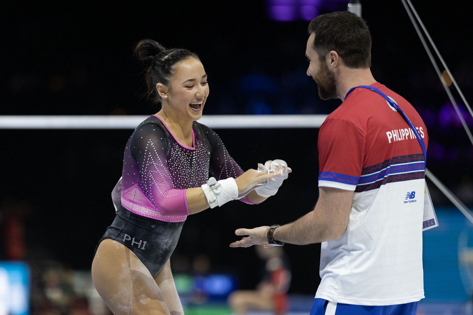 Aleah Finnegan at the Artistic Gymnastics World Championships. Antwerp 2023. - Source: Getty