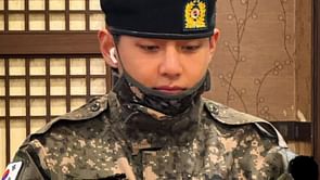 "Take care and come back to us soon Taehyung" — Fans send in wishes as BTS' V reveals rib injury in his military discharge countdown letter