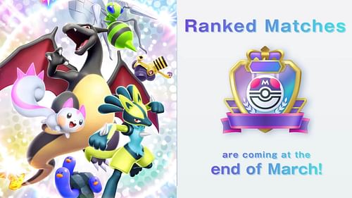 Ranked Matches will be released alongside the upcoming Shining Revelry expansion (Image via The Pokemon Company)