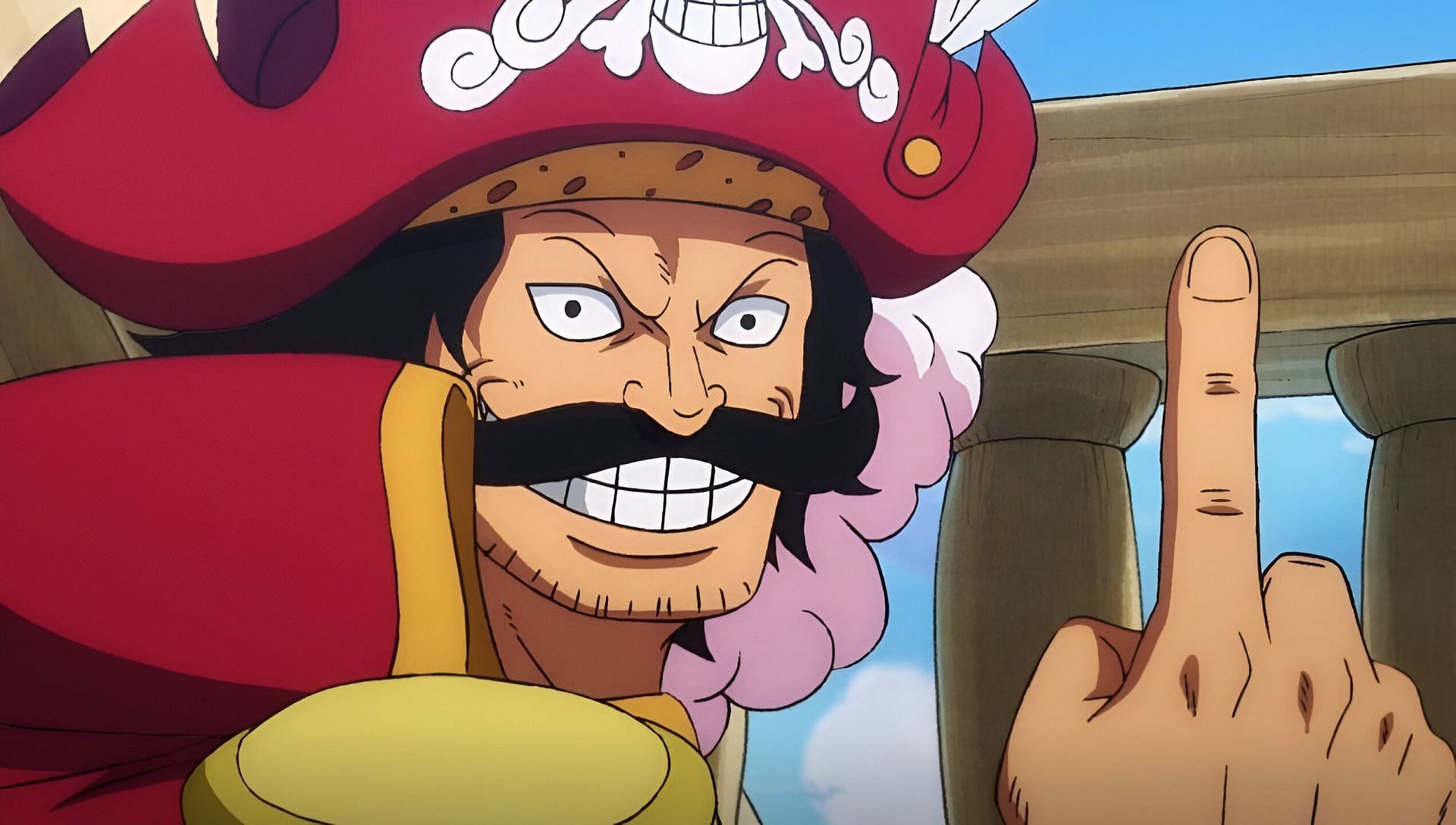 Gol D. Roger as seen in the anime (Image via Toei Animation)