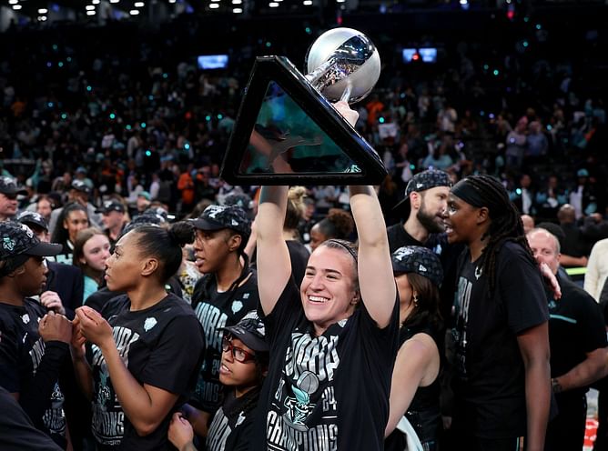 "Already coming for us" - Liberty star Sabrina Ionescu makes her feelings clear about added pressure of defending title with more competition in WNBA