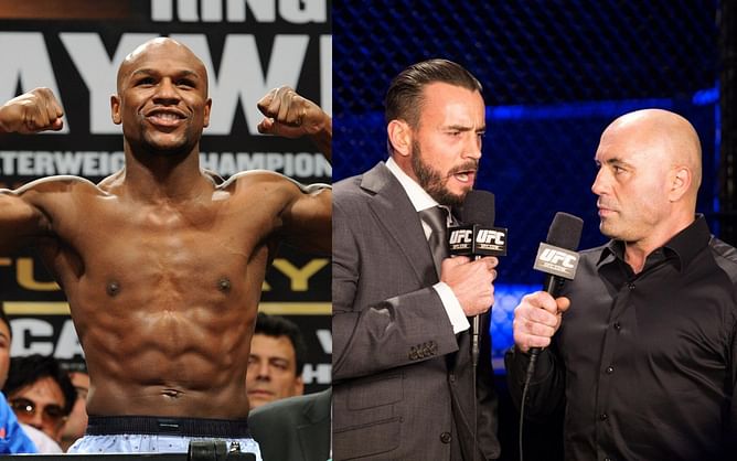 When Joe Rogan geeked out over the prospect of Floyd Mayweather Jr. vs. CM Punk in MMA: "This is not real life"