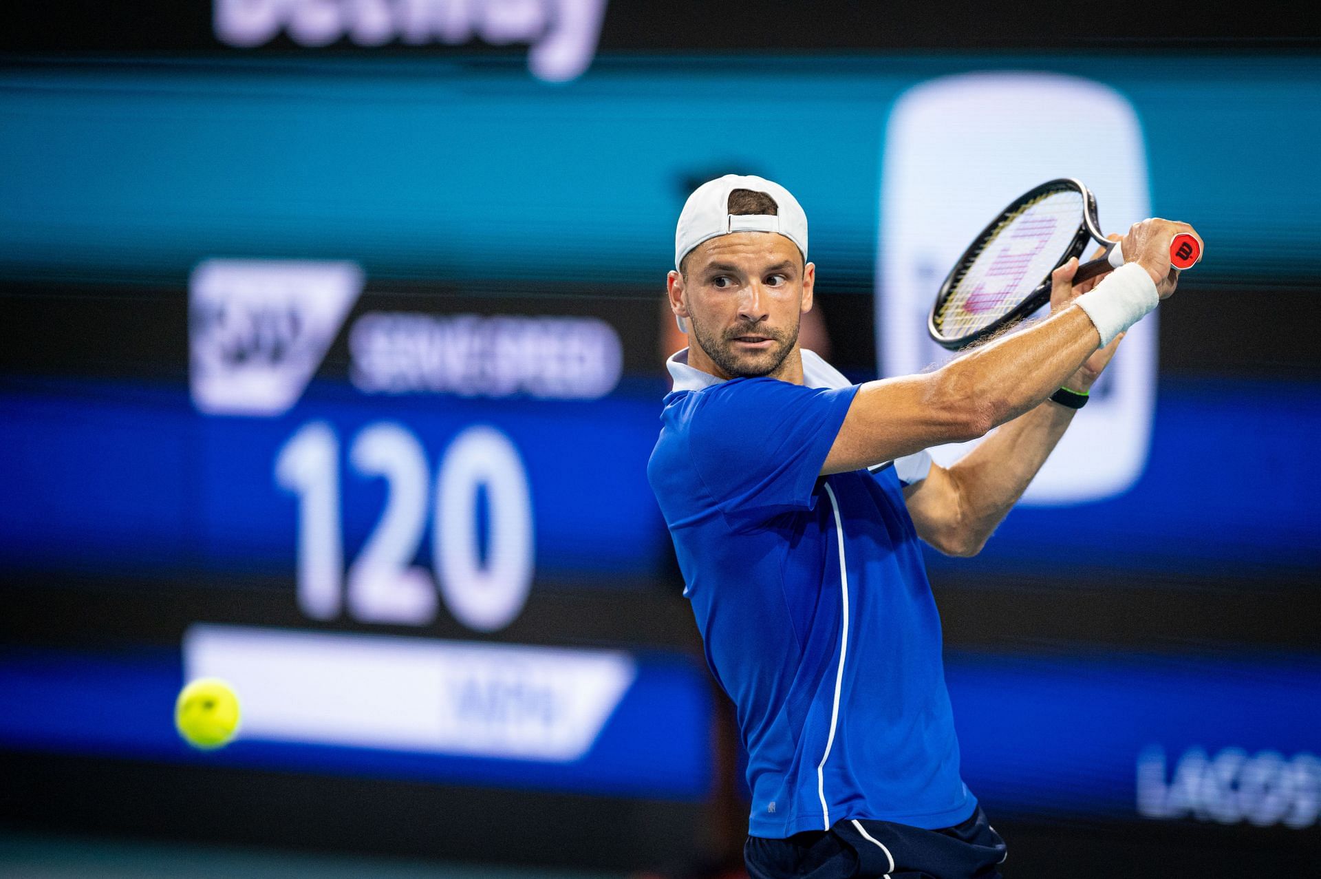 Grigor Dimitrov lost the 2024 Miami Open men&#039;s singles final to Jannik Sinner. (Source: Getty)