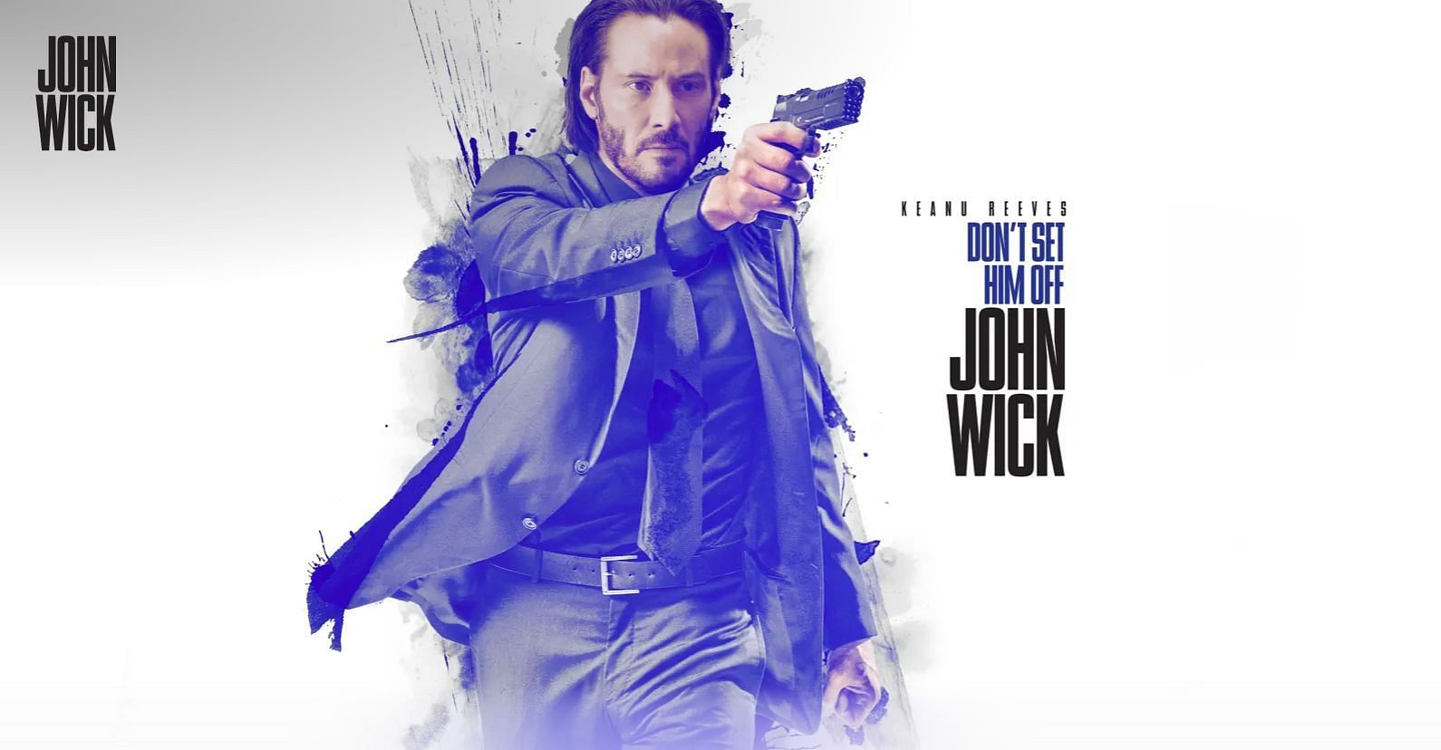 Keanu Reeves in a poster for John Wick. (Image via ThunderRoad Pictures)