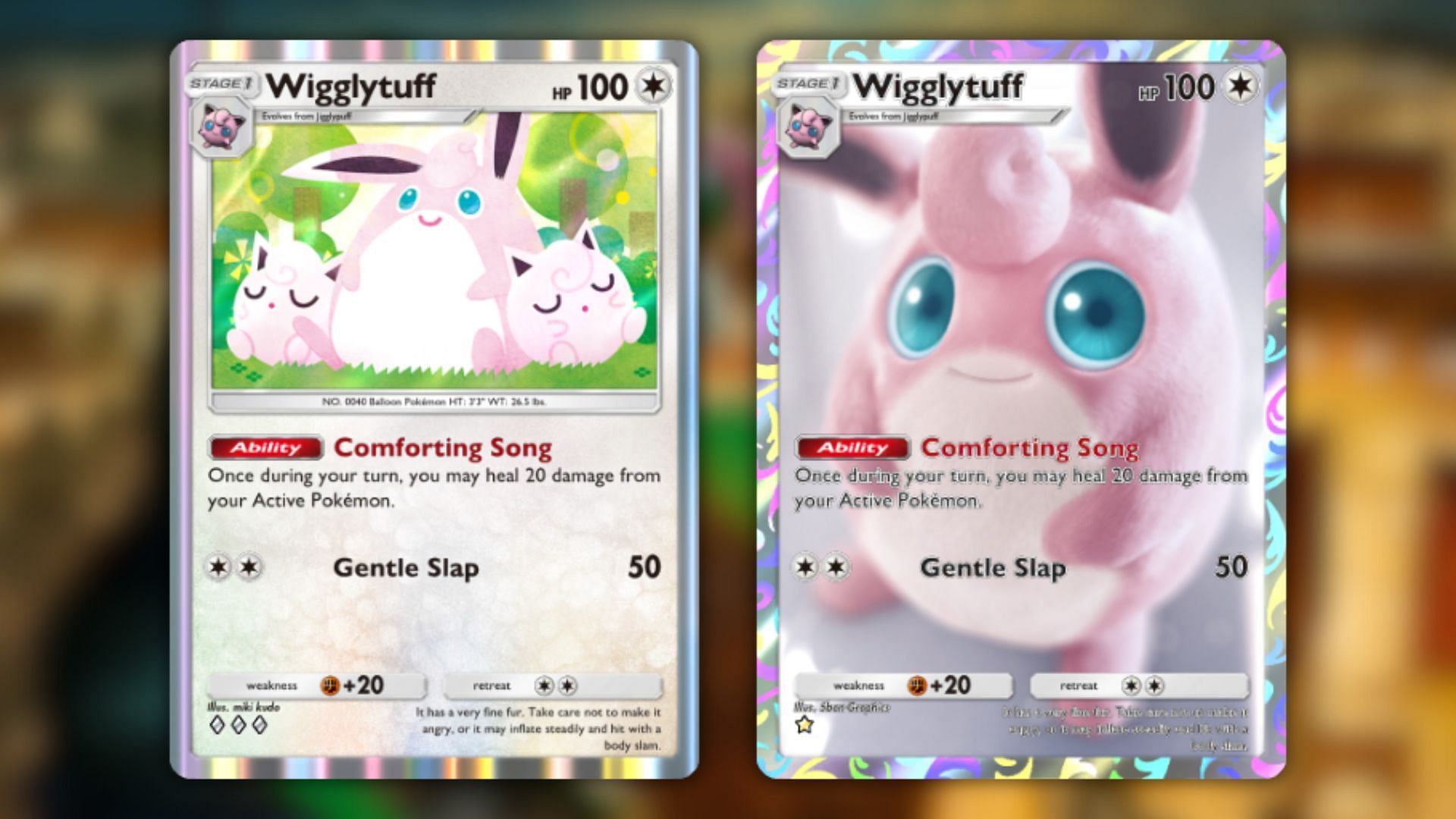 Wigglytuff&#039;s cards (Image via The Pokemon Company)