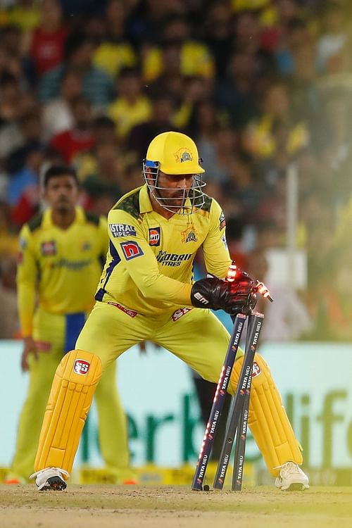 MS Dhoni has pulled off several stunning stumpings in his illustrious career [Credit: Getty]