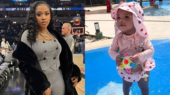 Anthony Edwards’ girlfriend Jeanine Robel gives sweet peek into their daughter’s world before her big day