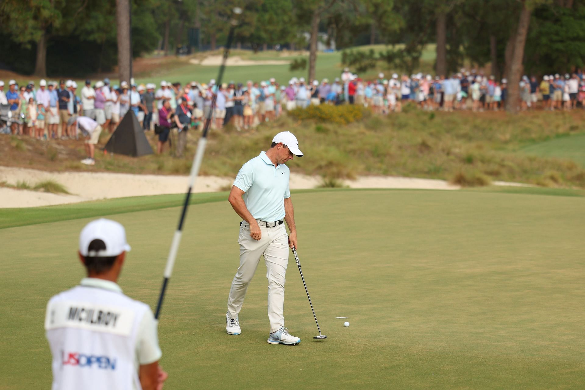 McIlroy at the 2024 U.S. Open (via Getty)