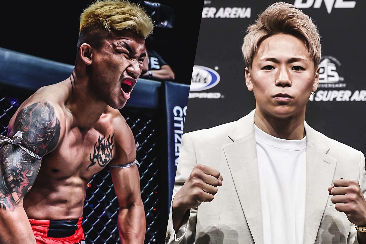 Rodtang (left) and Takeru Segawa (right) | Image credit: ONE Championship