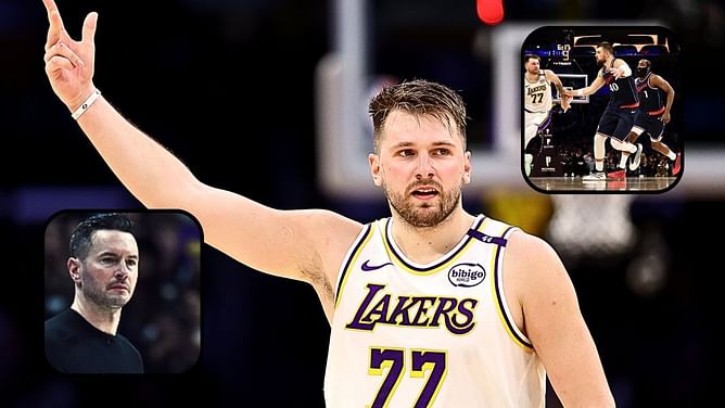 "You're going to die" - Lakers coach JJ Redick sends brutal warning to Luka Doncic's counterparts in 'drop coverage'