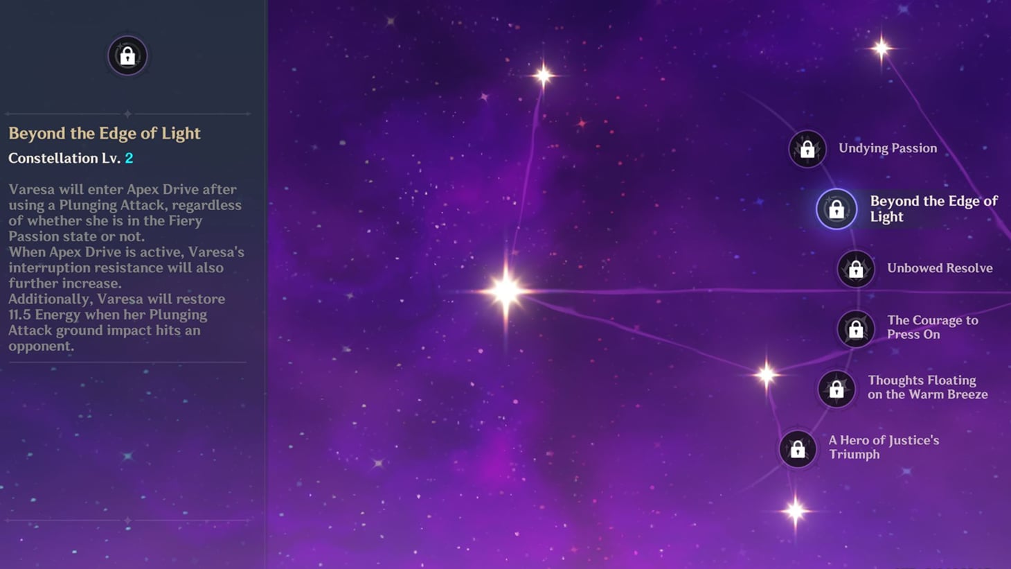 Genshin Impact Varesa constellation guide