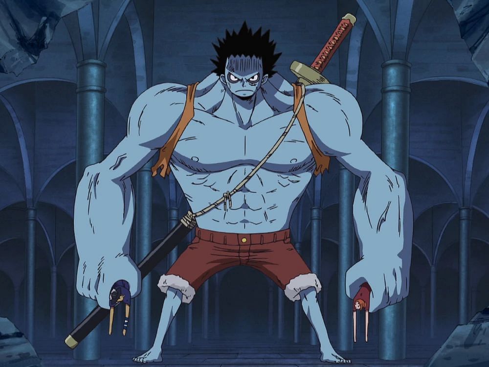 Monkey D. Luffy in One Piece.