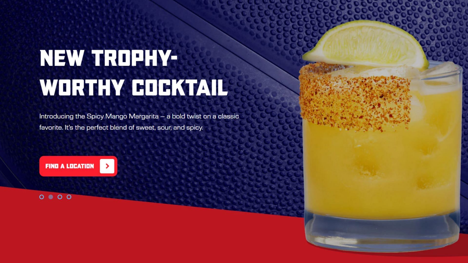 The Spicy Mango Margarita (Image via Walk-On&rsquo;s)