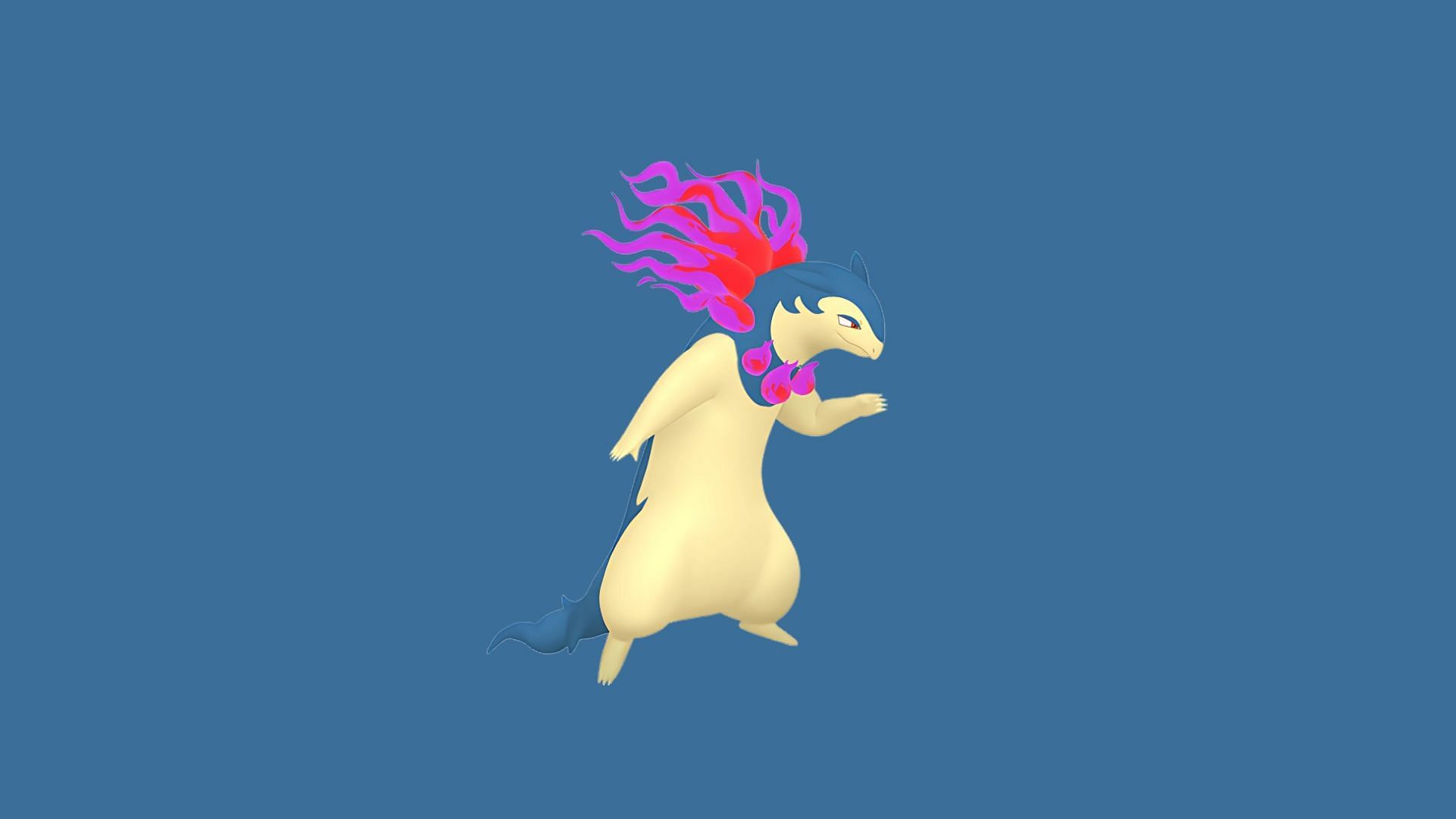 Shiny Hisuian Typhlosion (Image via The Pokemon Company)