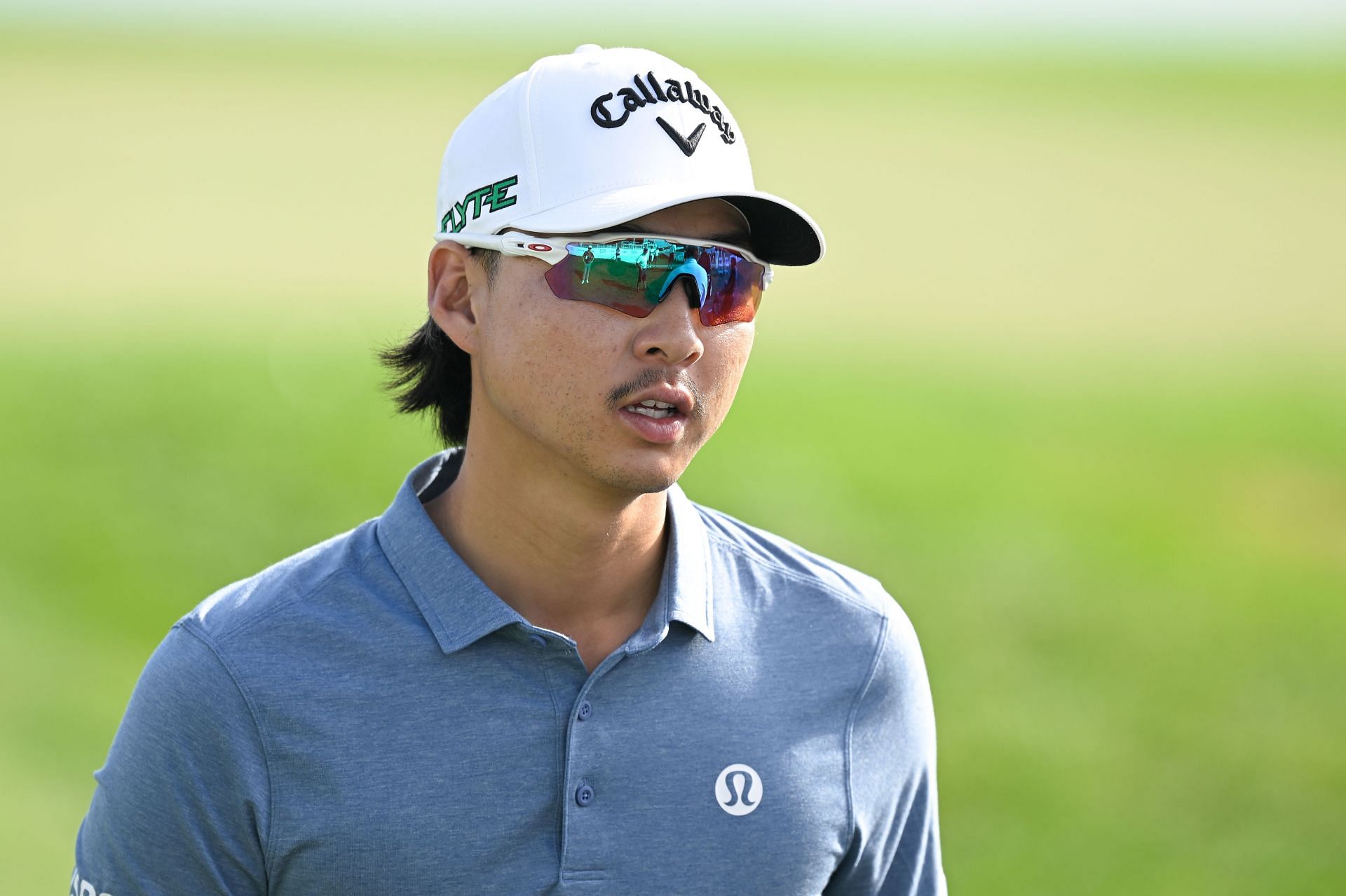 Min Woo Lee at the 2025 Cognizant Classic (via Getty)