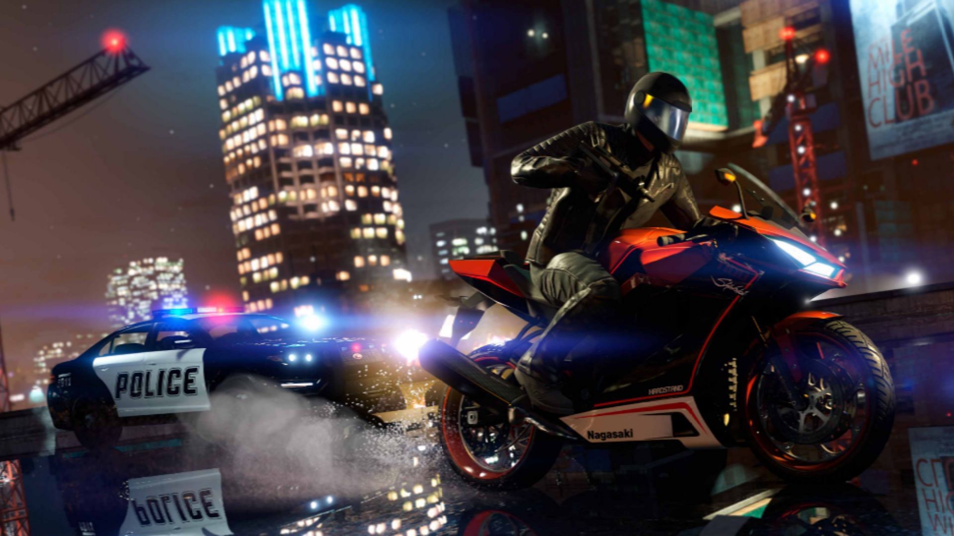 One of GTA 5 Enhanced PC&#039;s promotional stills (Image via Rockstar Games)