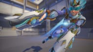 Tracer has the potential to finish targets that Freja leaves vulnerable (Image via Sportskeeda Gaming || Blizzard Entertainment)