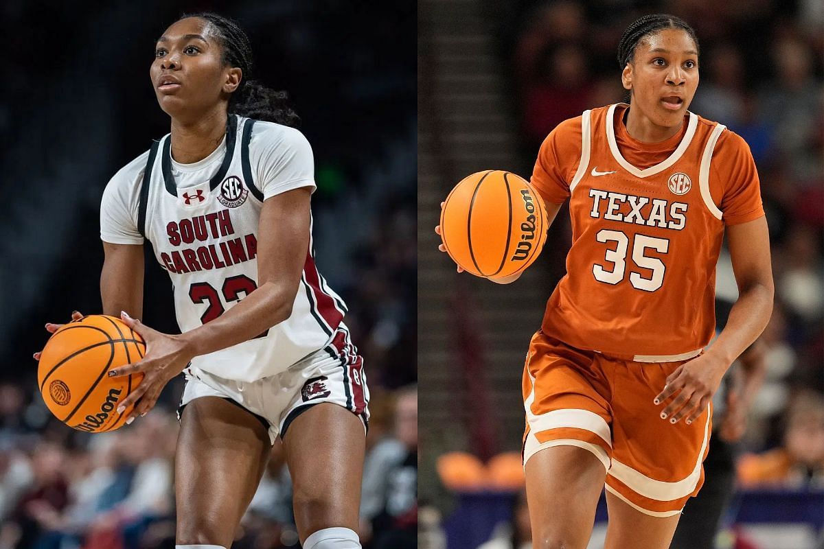 Bree Hall trash talking Madison Booker after South Carolina beat Texas gets fans riled up (Image Credits - IMAGN)