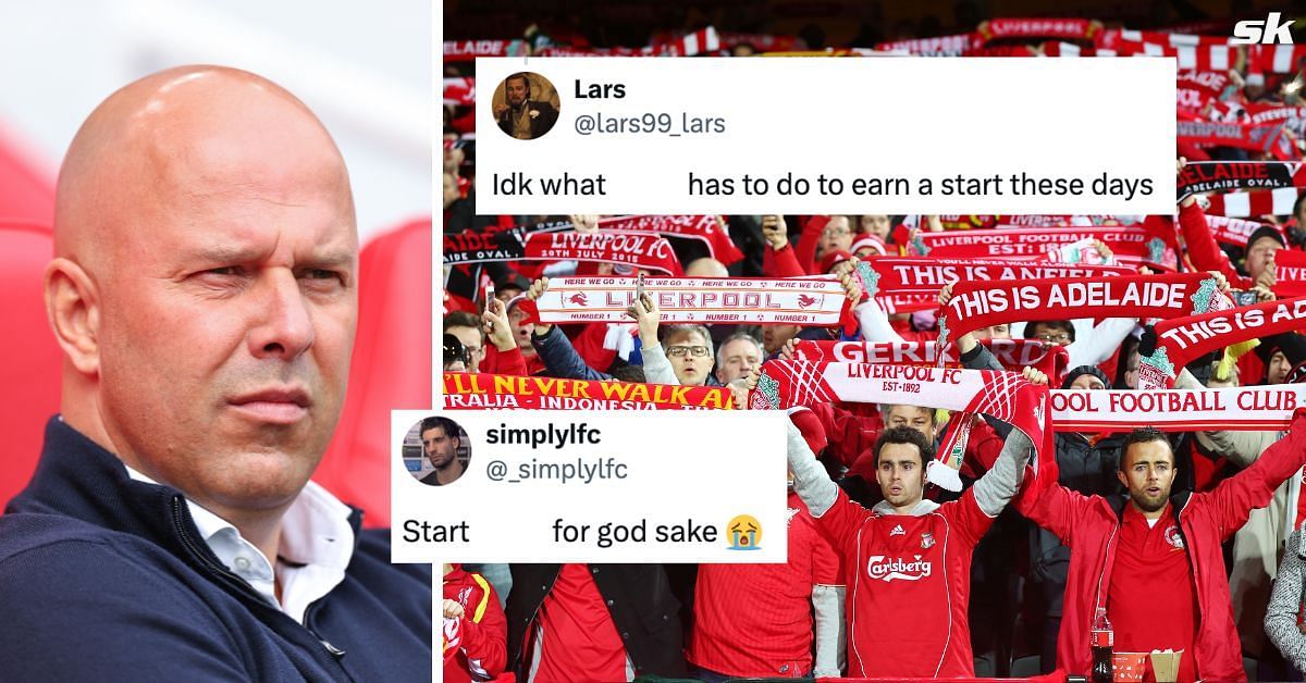 Liverpool fans have reacted on X