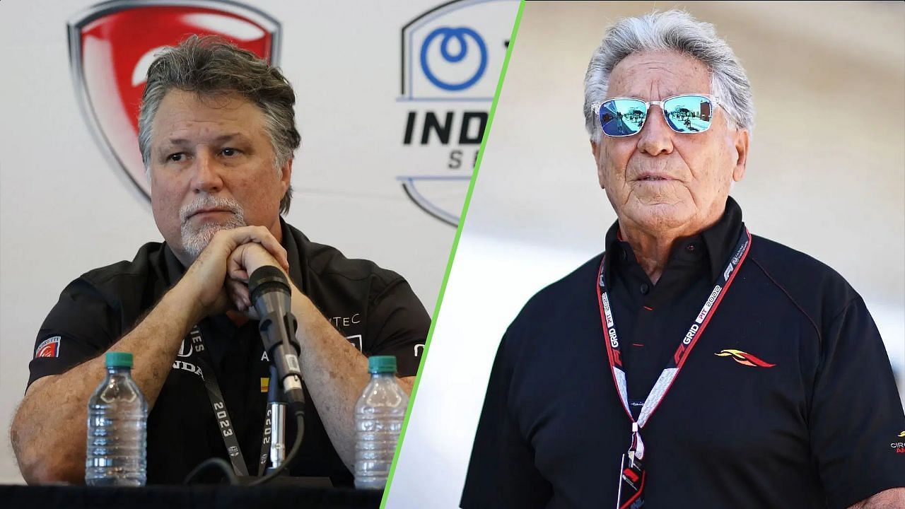 Michael Andretti and Mario Andretti | Image via Getty