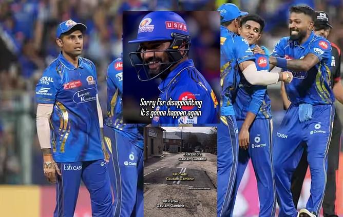 "Some players couldn't achieve this even after fake retirement gimmicks"- Top 10 funny memes after MI's thumping win vs KKR in IPL 2025