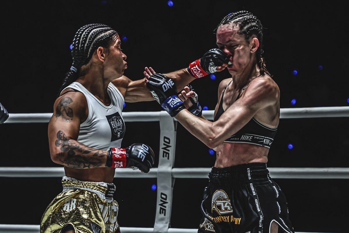 Allycia Hellen Rodrigues earned even more respect from fans for stopping the debuting Marie McManamon at ONE Fight Night 29. [Photo via: ONE Championship]