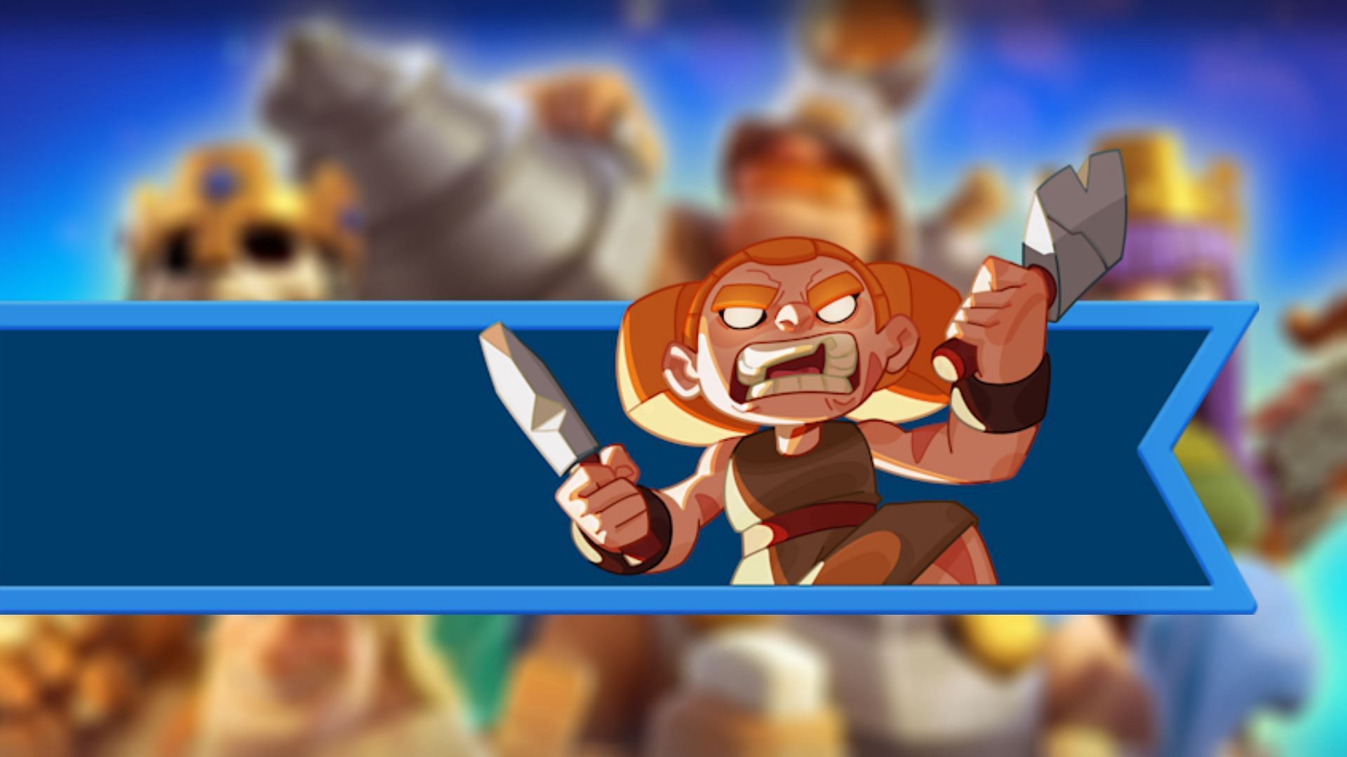 Reward banner decoration for Clash Royale Champion Triple Draft challenge (Image via Supercell)