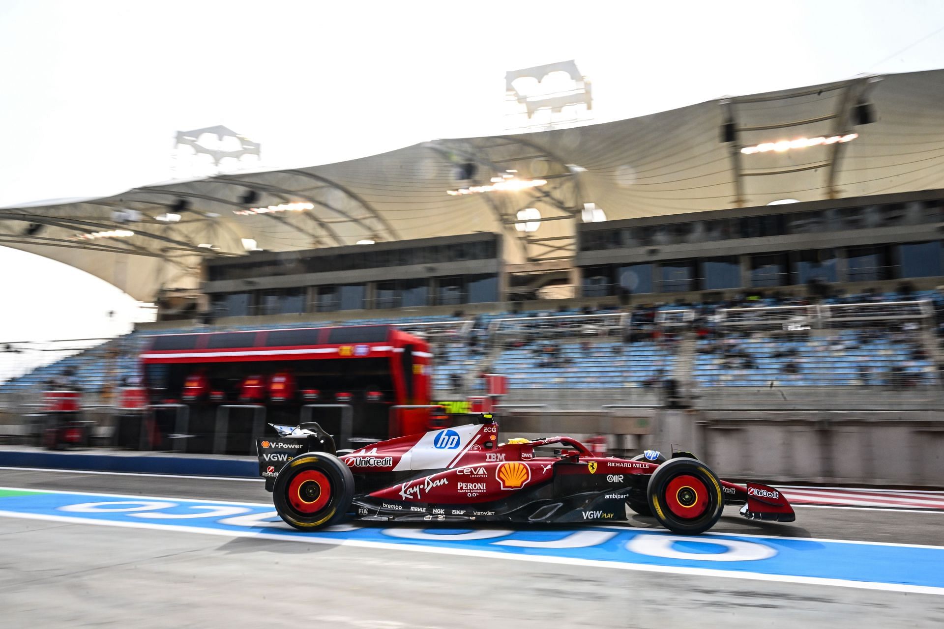 Lewis Hamilton at Formula 1 Testing in Bahrain - Day 3 (Image Source: Getty)