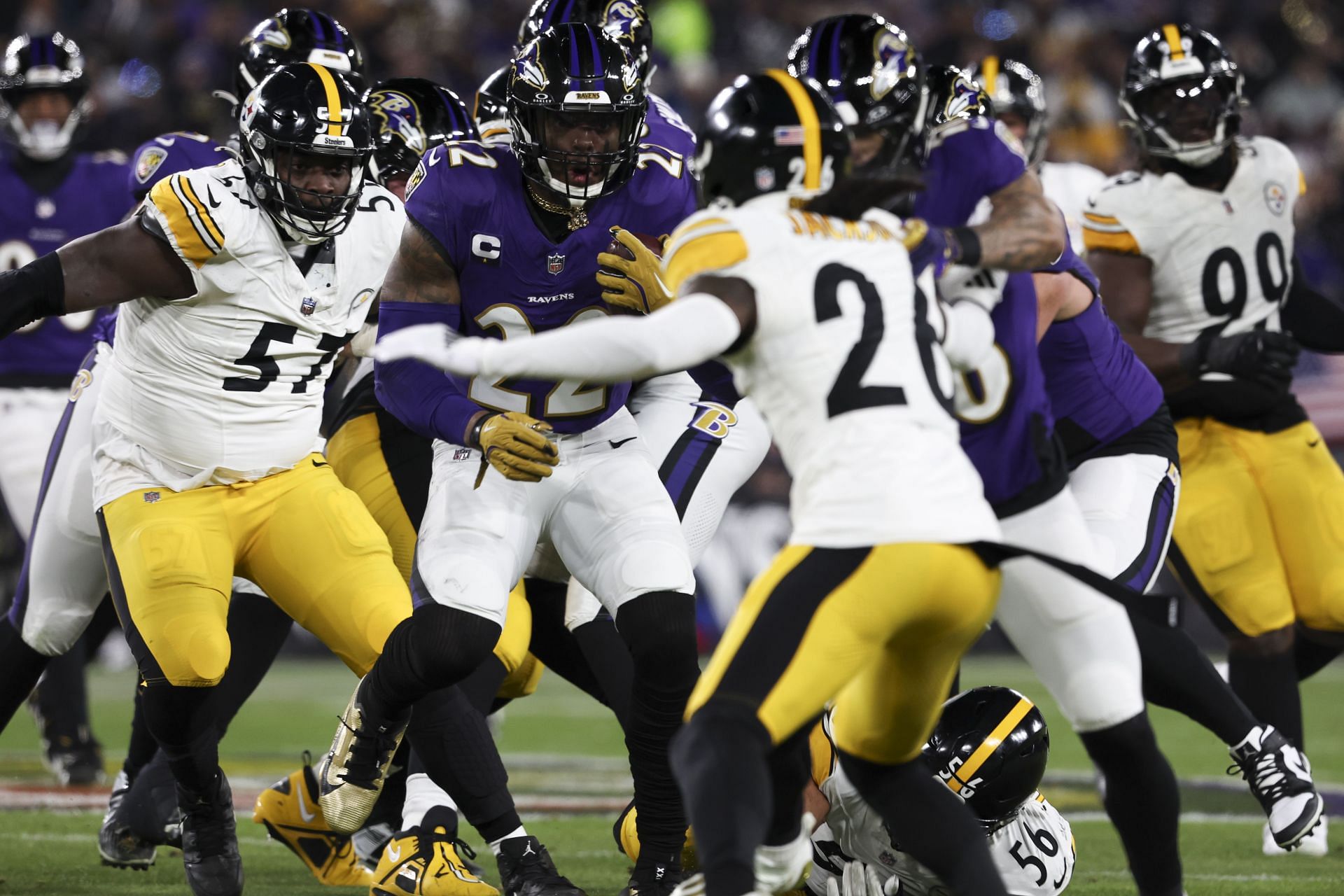 AFC Wild Card Playoffs: Pittsburgh Steelers v Baltimore Ravens - Source: Getty