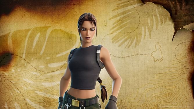 "Lame, lazy and all in between": Community debates over Lara Croft Fortnite skin details