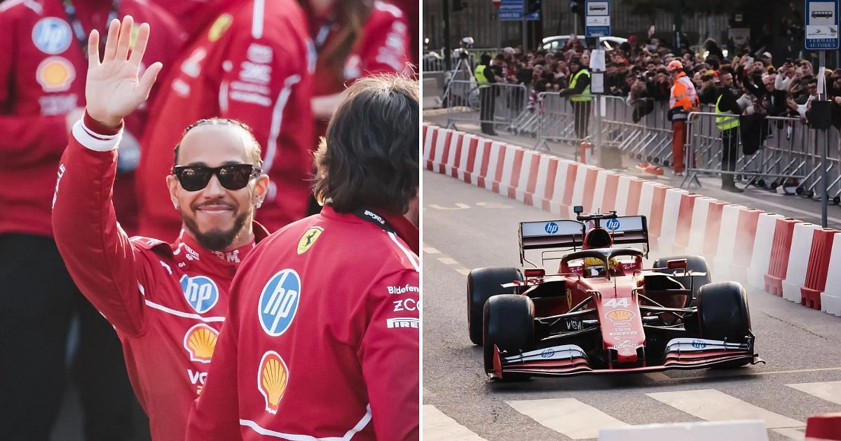 Lewis Hamilton, Scuderia Ferrari, F1, Formula One, Charles Leclerc