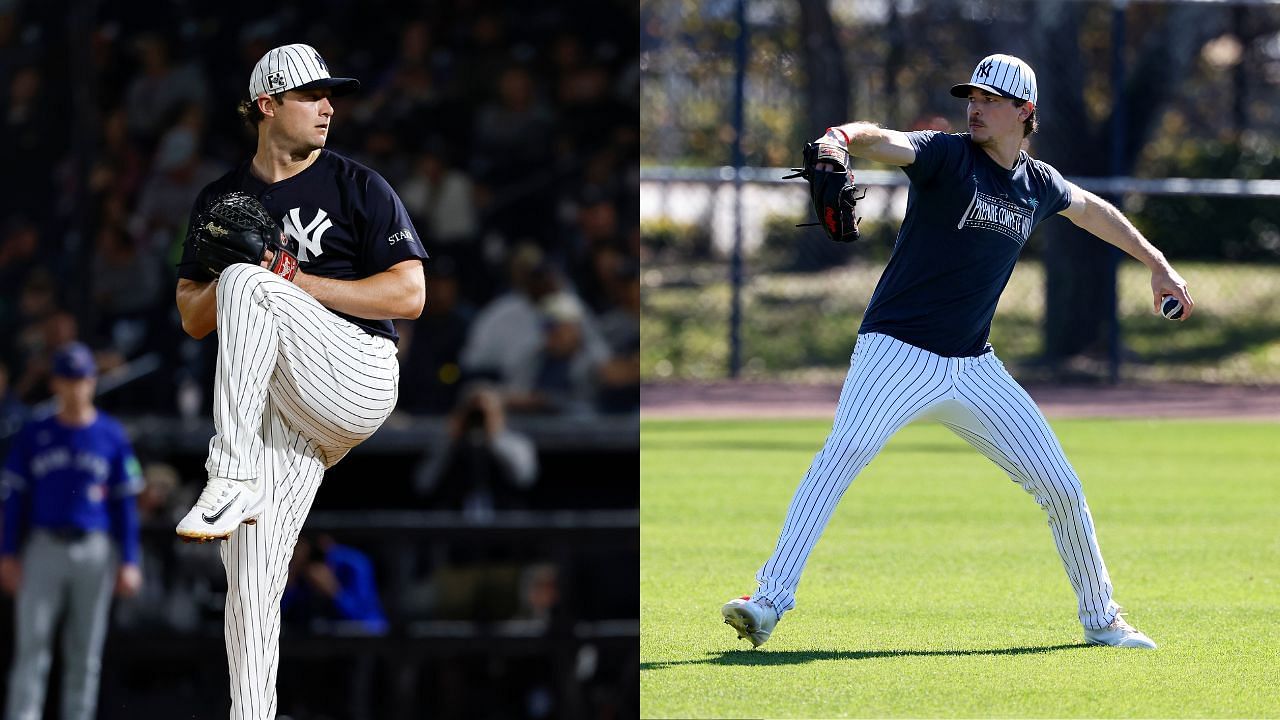 Yankees ace Max Fried pumps brakes on expectations in 2025 with Gerrit Cole sidelined (Images via Getty)