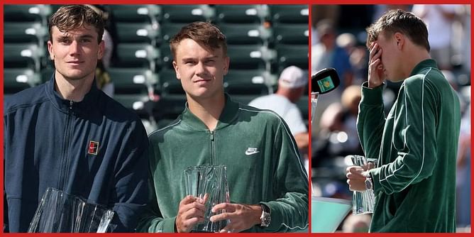 Holger Rune turns emotional as he sends touching message to his family after Indian Wells final loss to Jack Draper
