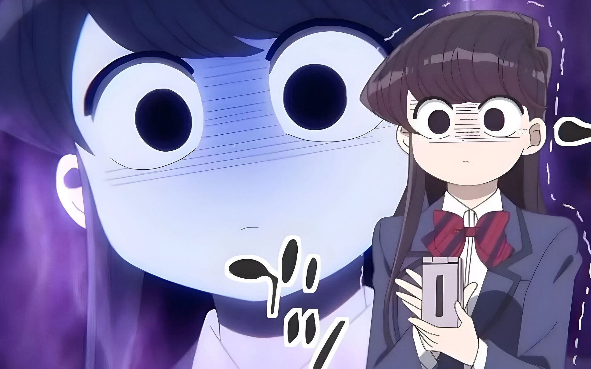 Komi as seen in theb anime (Image via OLM)