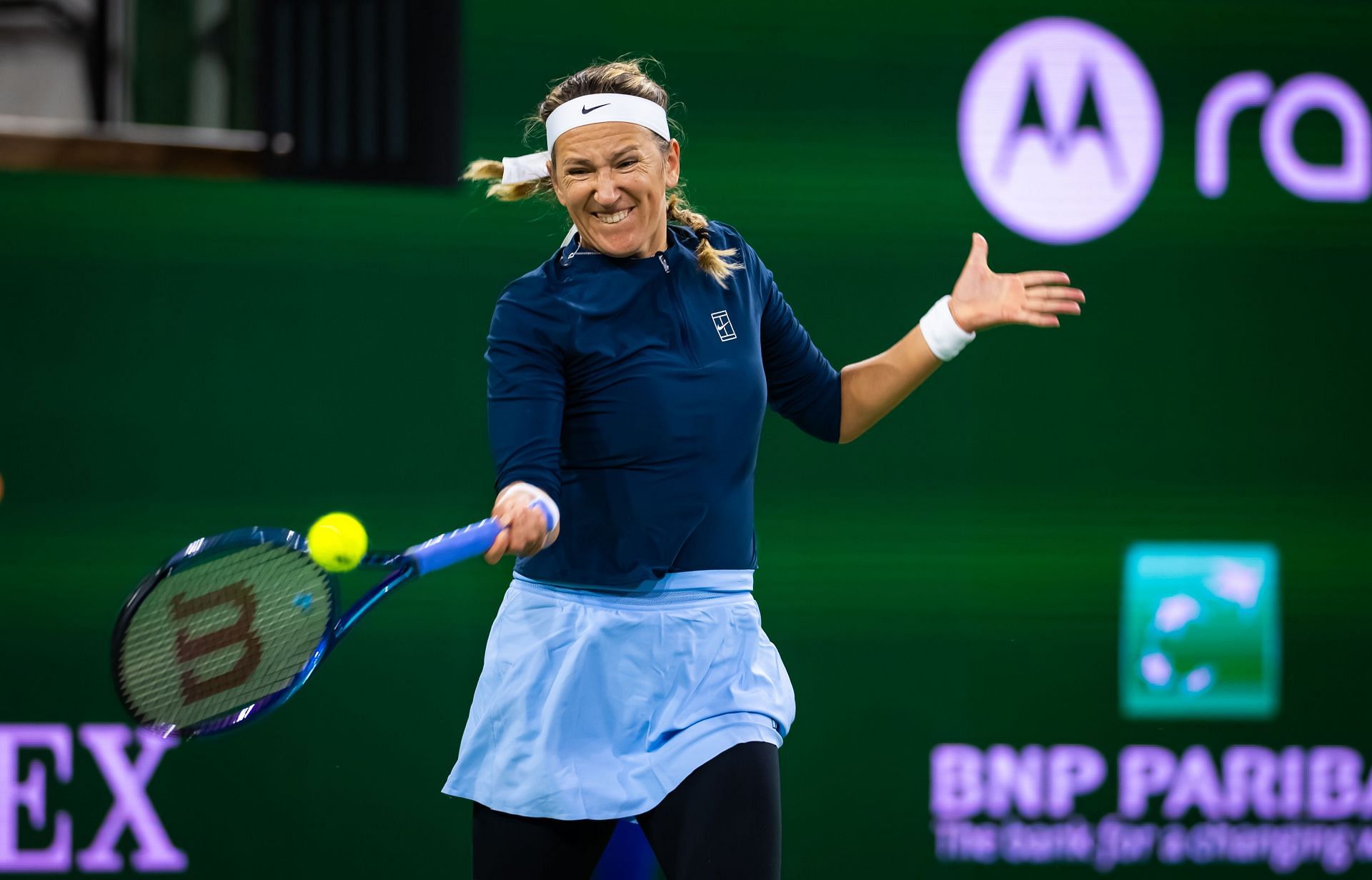 Victoria Azarenka at the BNP Paribas Open 2025 - Source: Getty