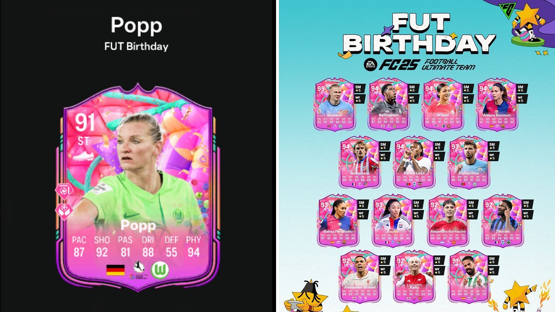 The latest FUT Birthday SBC is now live (Image via EA Sports)