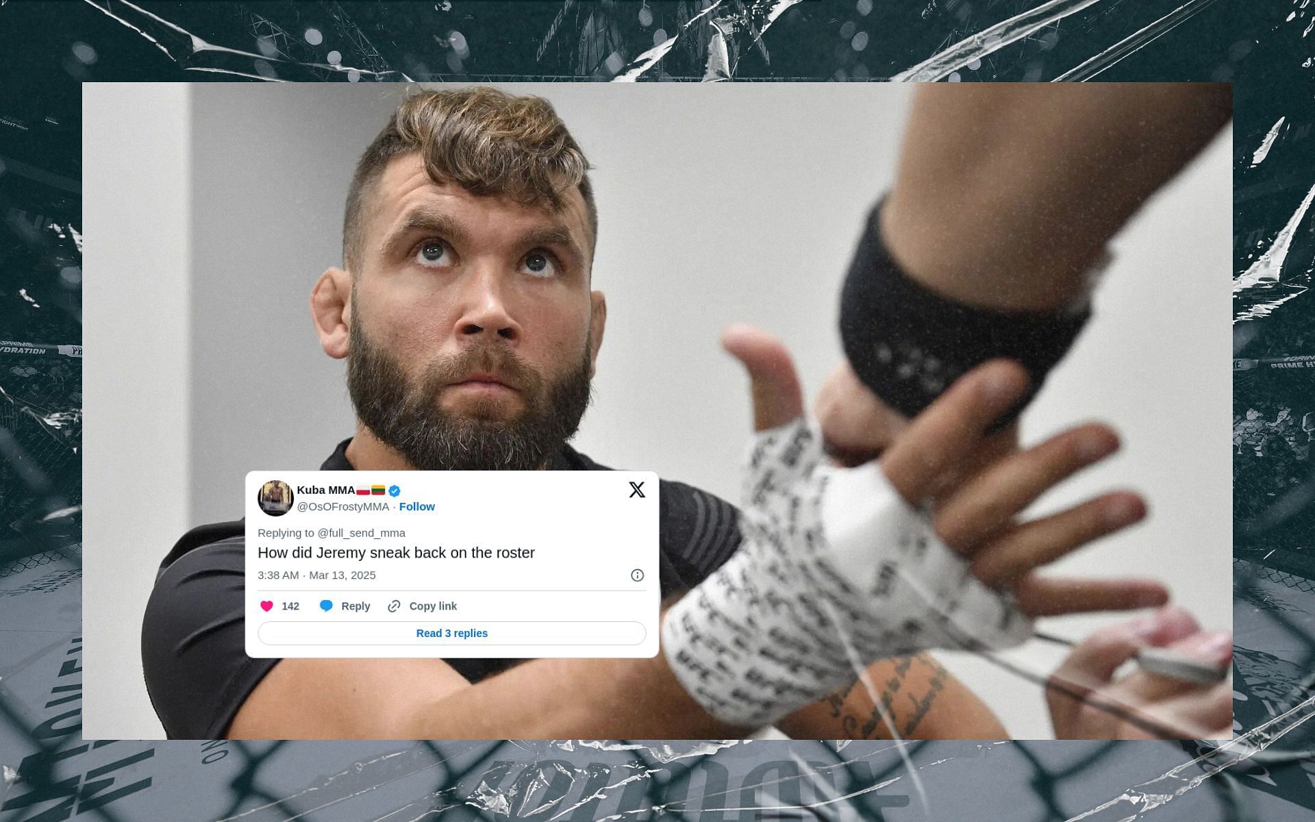 Fans react to Jeremy Stephens UFC return. [Image courtesy: Getty Images]