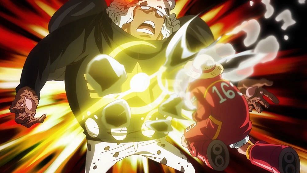Monkey D. Luffy in One Piece.