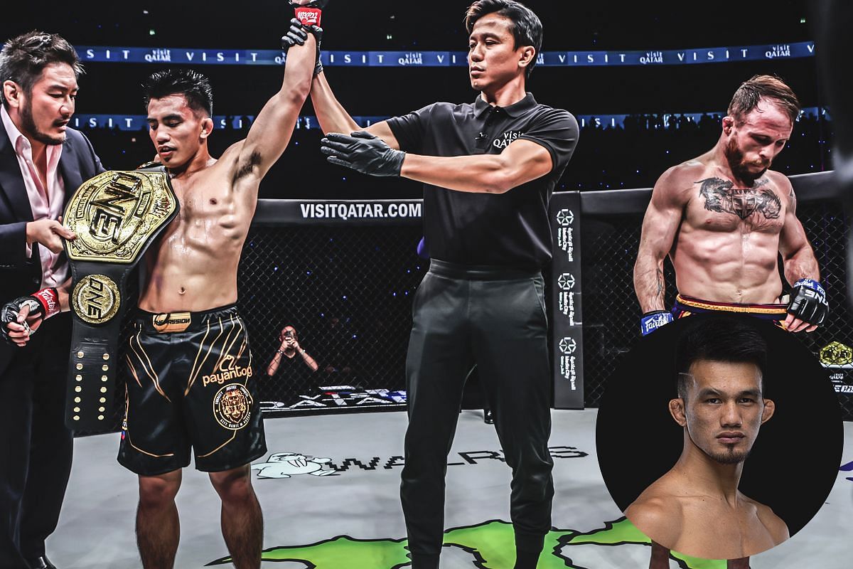 (From left) Joshua Pacio, Jarred Brooks, and Jeremy Pacatiw.