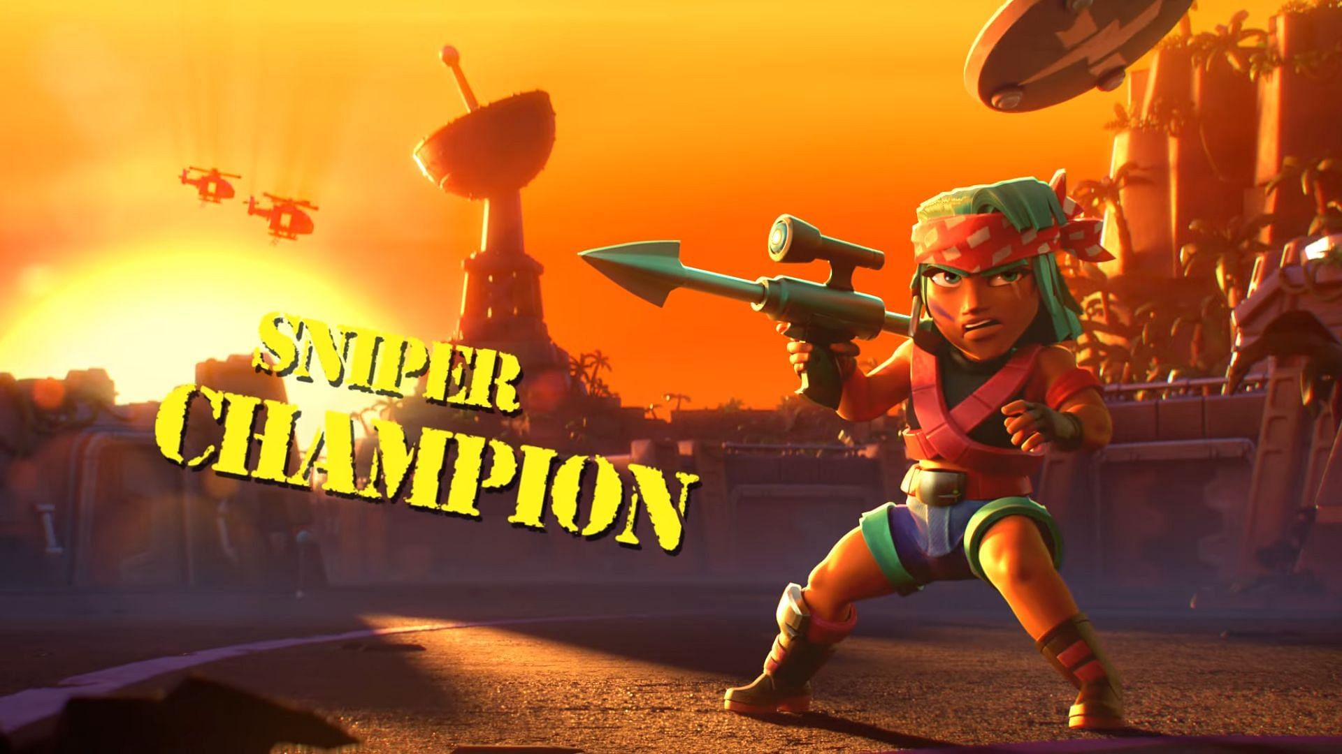 The Sniper Champion has arrived in Clash of Clans (Image via Supercell)