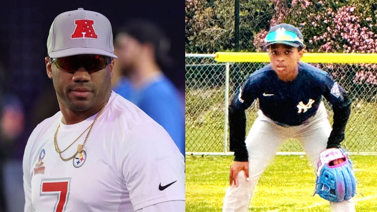 Russell Wilson (L) and Future Zahir (R) (Images from - Getty, Instagram.com/@dangerusswilson)