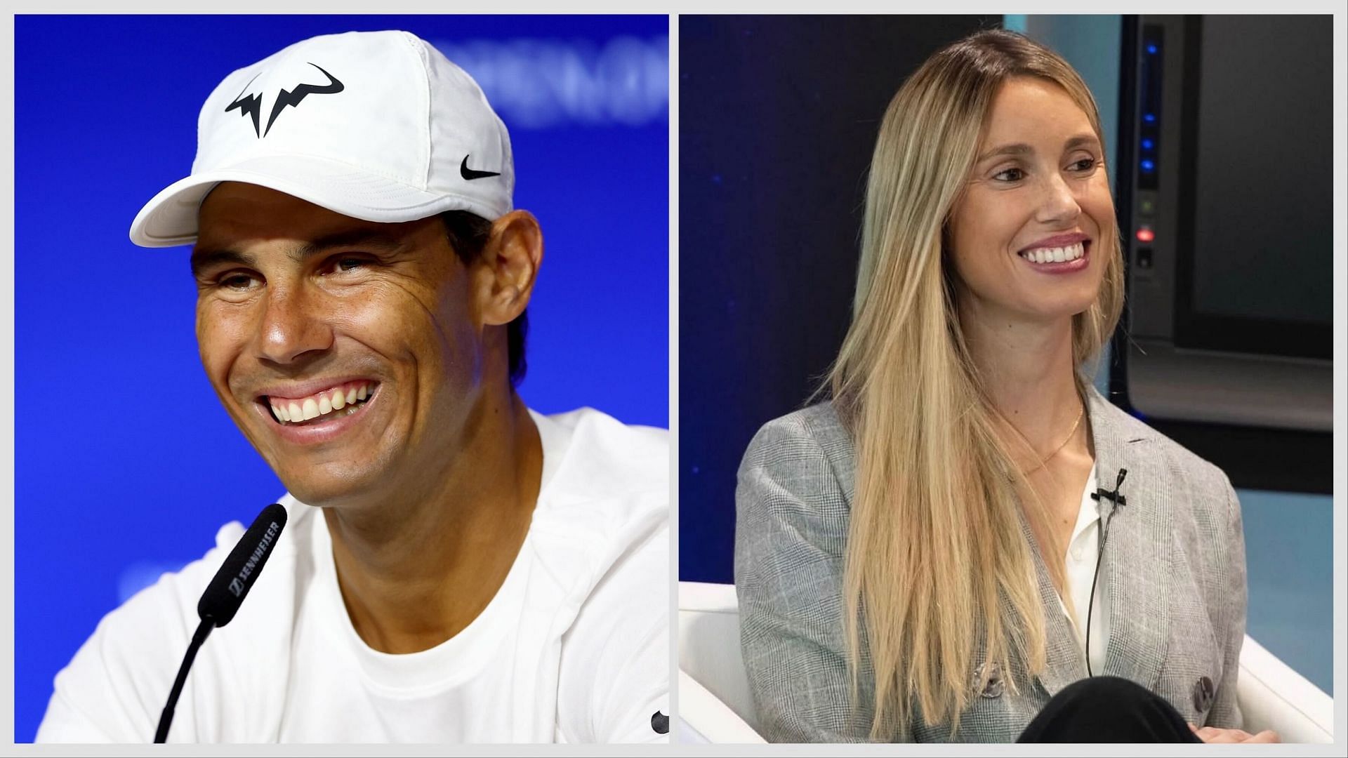 Rafael Nadal (L) and his sister Mirabel Nadal (R) - Source : Getty and Instagram