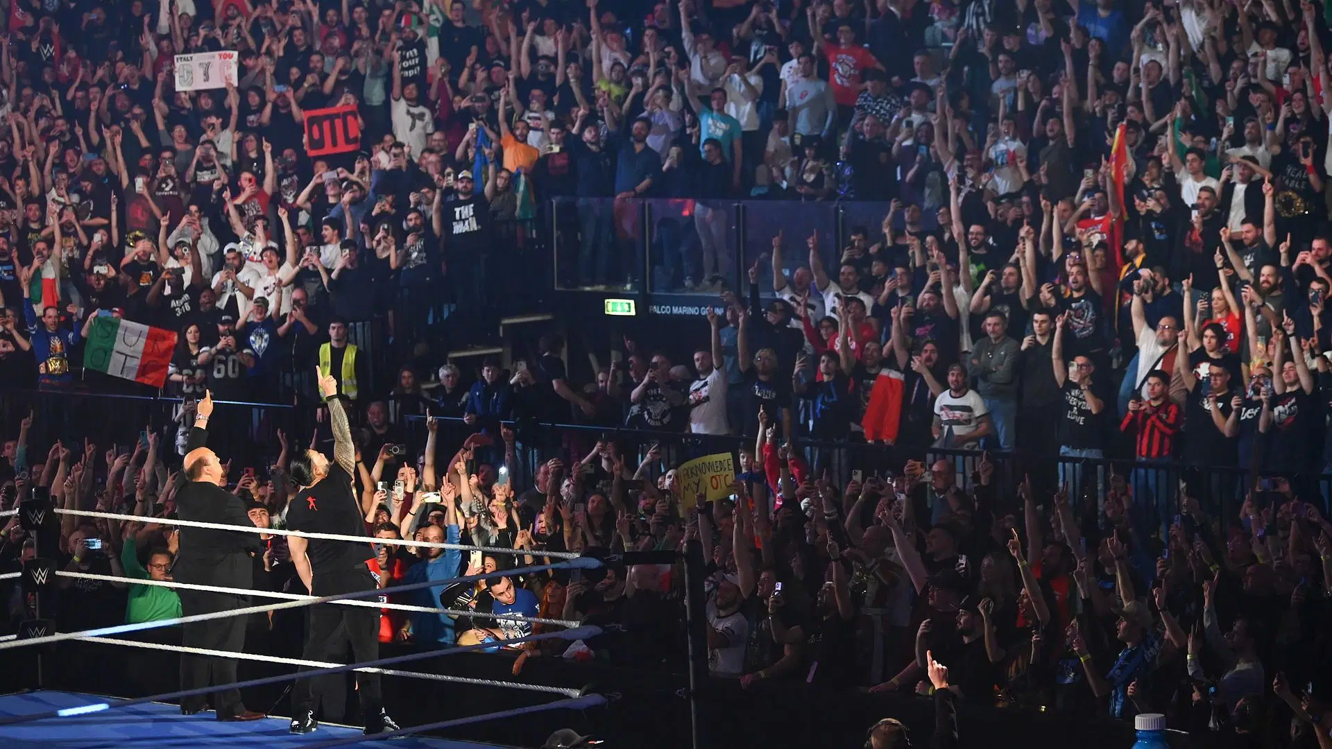 Roman Reigns and Paul Heyman face the WWE Universe on SmackDown