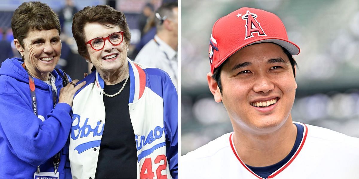 Billie Jean King with her wife Ilana Kloss (L) &amp; Shohei Ohtani (R) [Image Source: Getty Images]